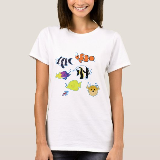 T-shirt Clownfish et amis (Devant)