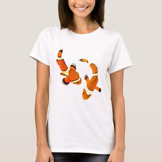 T-shirt Clownfish se querellant (Devant)