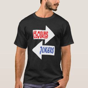 T-shirt Clowns Et Jokers Retro