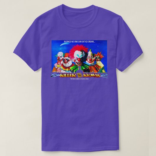 T-shirt Clowns Tueurs De L'Espace (Design devant)