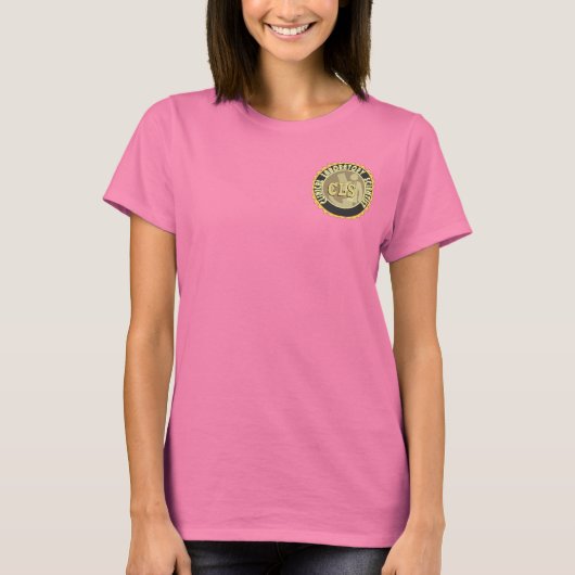 T-SHIRT CLS BADGE - SCIENTIFIQUE DU LABORATOIRE CLINIQUE (Devant)