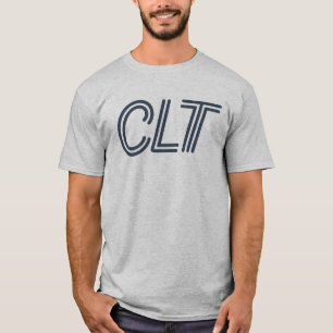 T-shirt CLT Charlotte Airport Code - Modern Aviation