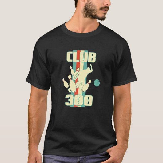 T-shirt Club 300 Bowler Strike Bowling Ball (Devant)