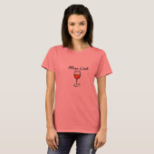 T-shirt Club à vin (Devant entier)