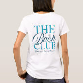 T-shirt Club Bach Mariée Bleu Moderne (Dos)
