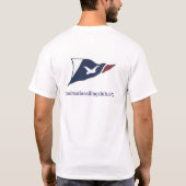 T-shirt Club Burgee de navigation de péninsule (Dos)