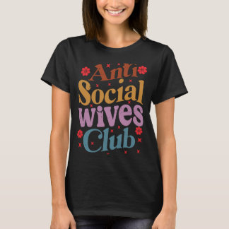 T-shirt Club contre les femmes sociales Retro 1
