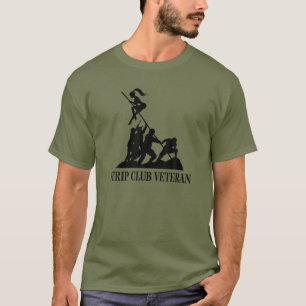 T-shirt Club de bande vétéran militaire amusant vétérans r