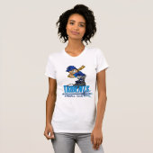 T-shirt Club de baseball Tridents (Devant entier)