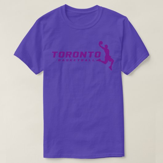 T-shirt Club de basket-ball de Toronto (Design devant)