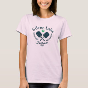 T-shirt Club de basket-ball vintage Silver Lake