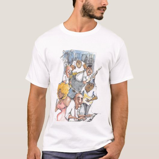 T-shirt club de bleus (Devant)