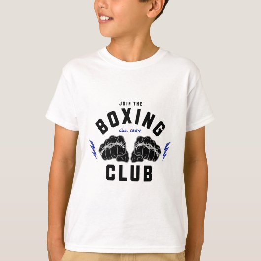 T-shirt Club de boxe1 (Devant)