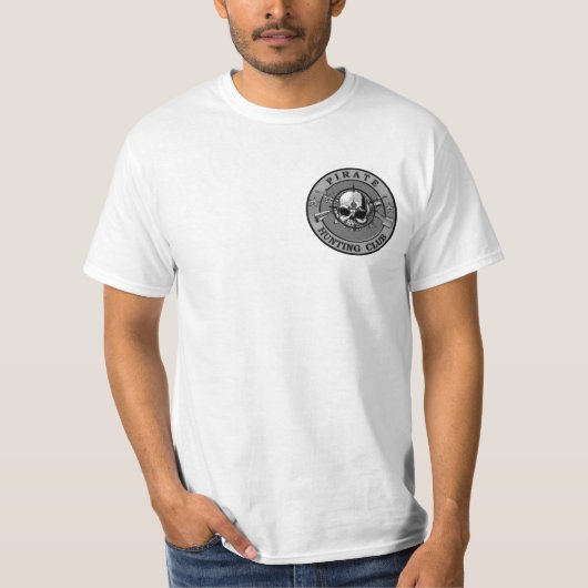 T-shirt Club de chasse de pirate (Devant)