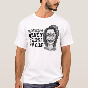 T-shirt Club de fan de Nancy Pelosi