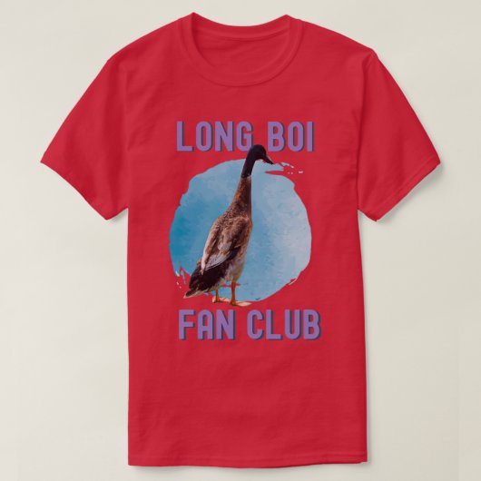 T-shirt Club de fans de Long Boi York (Design devant)