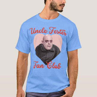 T-shirt Club de fans d'Oncle Fester amis vintage