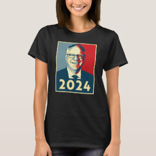 T-shirt Club de fans Tim Walz