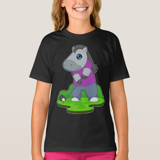 T-shirt Club de golf d'Horse (Devant)