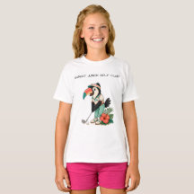 Club de golf junior personnalisé Retro Toucan pour