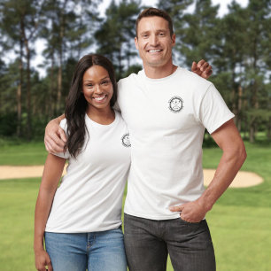 T-shirt Club de golf sur mesure Nom Classic Personnalisé