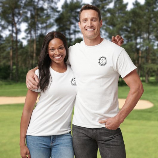 T-shirt Club de golf sur mesure Nom Classic Personnalisé