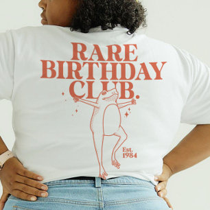 T-shirt Club de l'anniversaire rare Grenouille à saut pers