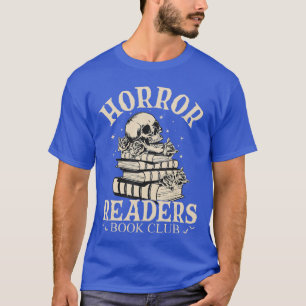 T-shirt Club de lecture de livres d'horreur Halloween sque