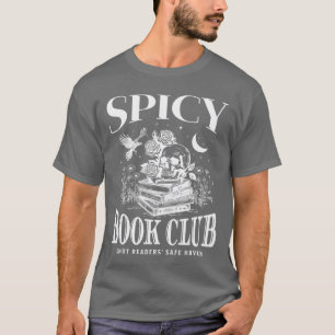 T-shirt Club de lecture de livres épicés Livres moralement