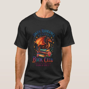 T-shirt Club de lecture de romance sombre Dragon