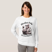 T-shirt Club de livres antisociaux (Devant entier)