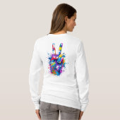 T-shirt Club de livres antisociaux (Dos entier)