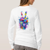 T-shirt Club de livres antisociaux (Dos)