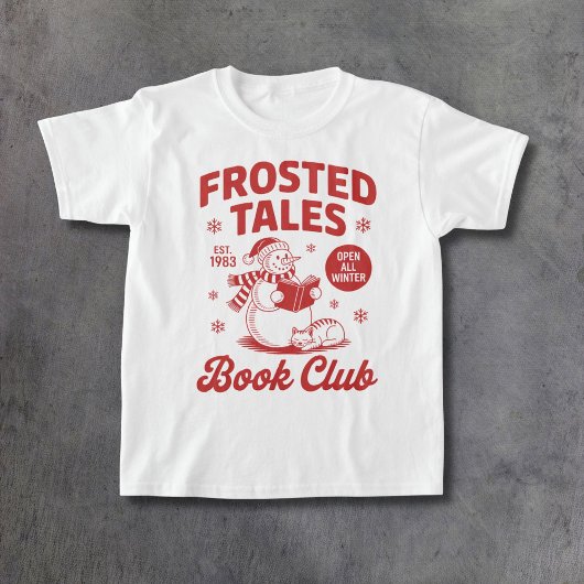 T-shirt Club de livres de Contes Froides
