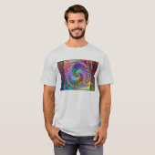 T-shirt Club de maths : Société de Fibonacci (Devant entier)
