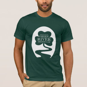 T-shirt Club de petit déjeuner de la rivière Green -