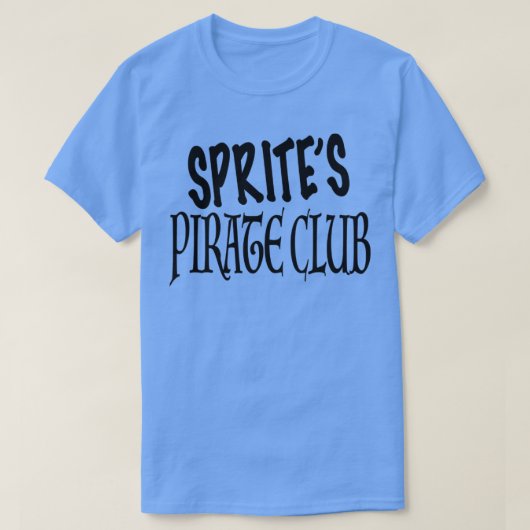 T-SHIRT CLUB DE PIRATES SPRITES (Design devant)