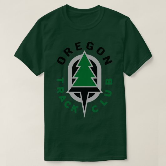 T-shirt Club de piste de l'Oregon (Design devant)