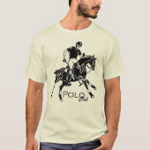 T-shirt club de polo équestre (Devant)