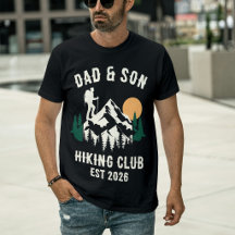 Club de randonnée personnalisé pour papa et fils F