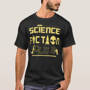 T-shirt Club de science-fiction rétro Monsters s Scifi Ner