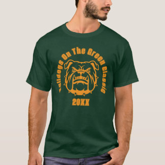 T-shirt Club de soutien du tournoi de golf avec mascotte B