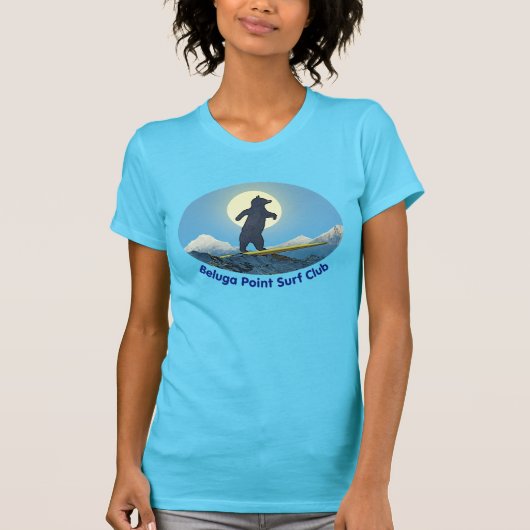 T-shirt Club de Surf Beluga Point (Devant)
