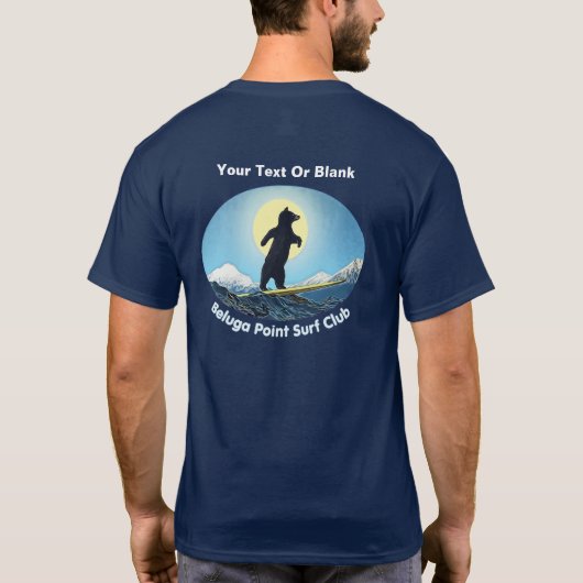 T-shirt Club de Surf Beluga Point (Dos)