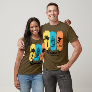 T-shirt Club de surf rétro Hawaï