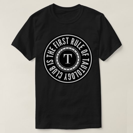T-shirt Club de Tautologie (Design devant)