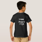 T-shirt Club de tirette de YNHH (Dos entier)