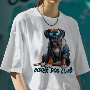 T-shirt Club des chiens boxer