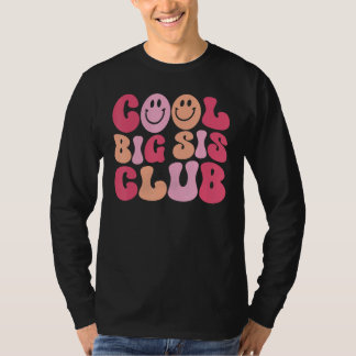 T-shirt Club des grandes sœurs cool - Art rétro funky pour
