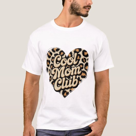 T-shirt Club des mamans cool (Devant)